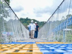 Jembatan Gantung Maipi Kembali Fungsional Setelah Sempat Rusak Akibat Banjir Bandang