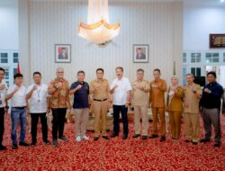 Bupati Ir H.Suardi Saleh, M.Si Menerima Kunjungan Rombongan PT Pelindo di Rujab Barru