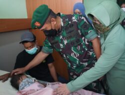 Pangdam Hasanuddin Sambangi Salma Bocah Kelainan Atresia Ani Sebelum Dioperasi