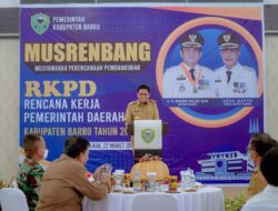 Bupati Ir. H. Suardi Saleh, M.Si Membuka Acara Musrenbang  RKPD Kabupaten Barru  untuk Tahun 2023