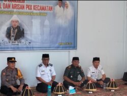 Masih Dalam Suasana Idul Fitri 1443 H, Pemerintah Kecamatan Simbang Menyelenggarakan Pengajian Rutin ASN Dirangkaian Halal Bihalal dan Arisan PKK Kecamatan