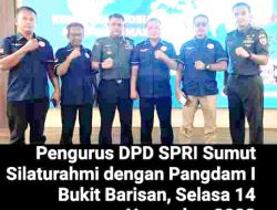 DPD SPRI Sumut “Serikat Pers Republik Indonesia ” Hadiri Acara Silaturahmi Kodam I/BB