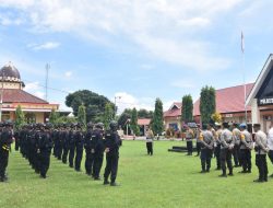 Polres Bulukumba Turunkan 417 Personel Pam TPS Dibackup 50 Personel BKO Brimob