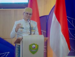 Dihadapan Pj Gubernur, Bupati Suardi Saleh Sampaikan Terima Kasih Dan Apresiasi Atas Kolaborasi Pembangunan Pemprov Sul-Sel Dengan Pemkab Barru