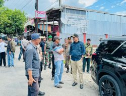 Bupati Barru Bersama Jajarannya Meninjau Pelaksanaan PSU Di TPS 1 Lawampang Kelurahan Takkalasi