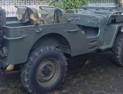 Bengkel Ridwan Menolak Punah, Jeep Willyz diusia senja ini masih di Cintai