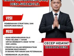 CECEP HIDAYAT, HARAPAN BARU DESA SUKAMULYA: Mengabdi dengan Hati untuk Anak Yatim, Lansia dan Kemajuan Desa