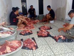 Lingkungan Kompleks BTN Ujungbulu Permai Qurban 7 Ekor Sapi, wujud Nilai-nilai Pengorbanan