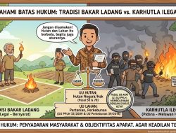 Pahami Batas Hukum Tradisi Bakar Ladang, Jelani Christo: Jangan Disamakan dengan Karhutla Ilegal